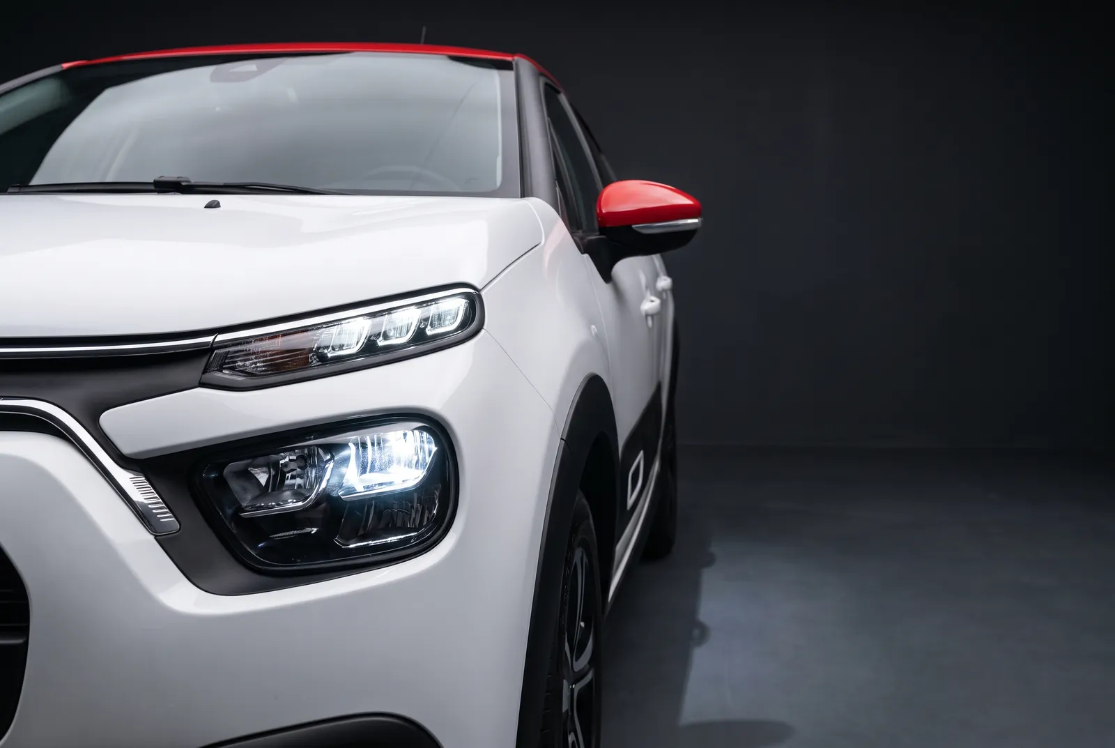 Detail van een Citroën C3